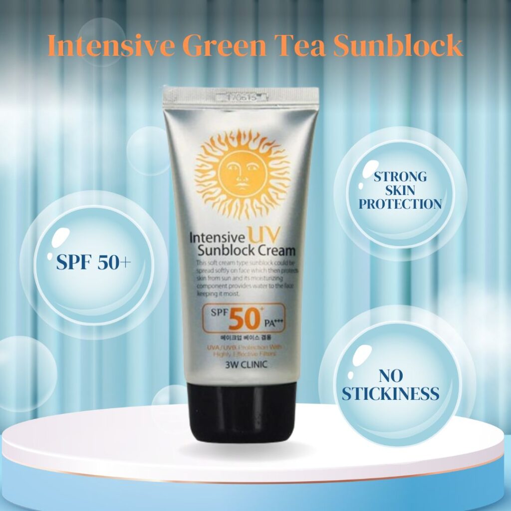 3w Intensive Green Tea Sunblock